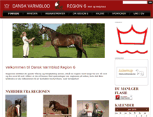 Tablet Screenshot of dvreg6.dk